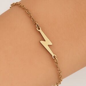 Antian Accessories™ Lightning Bolt Bracelet Stainless Steel 304